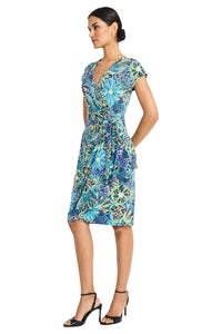Ellison Wrap Dress in Femme Fatale - FINAL SALE