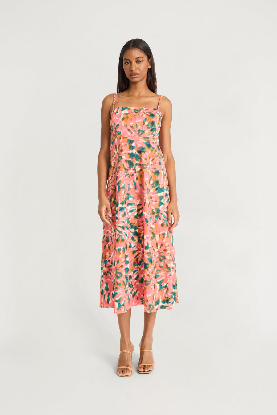 Lionel Cotton Spaghetti Strap Midi - FINAL SALE Lionel Cotton Spaghetti Strap Midi - FINAL SALE