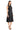 Nilah Contrast Trim Sleeveless A-Line Midi Dress