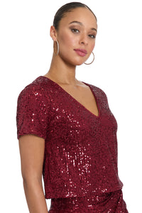 Willis V-Neck Tshirt Top