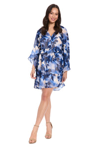 Vilma Floral Tiered Babydoll Dress