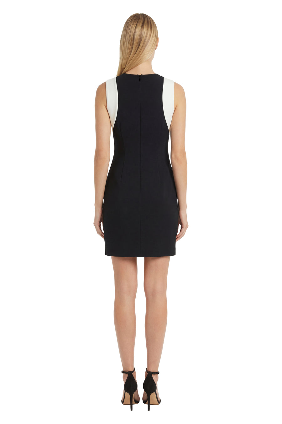 Becks Sleeveless Color Block Sheath
