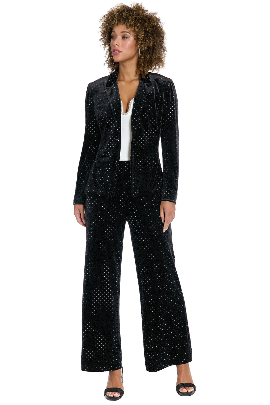 Brighton Blazer in Vivian Velvet