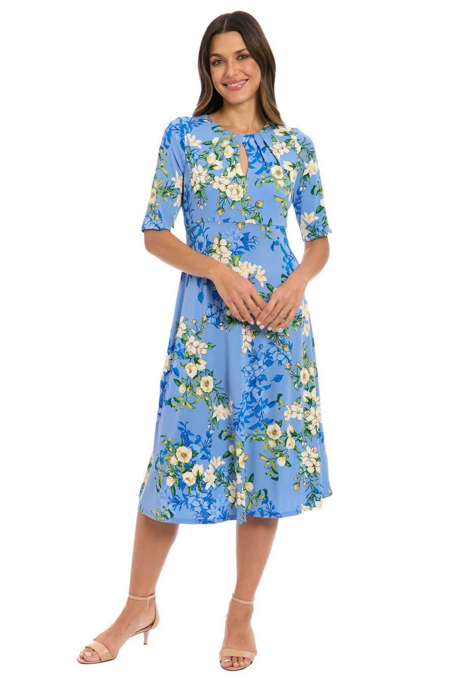 London Times Midi Dress, 10 / Green London Times Midi Dress, 10 / Green