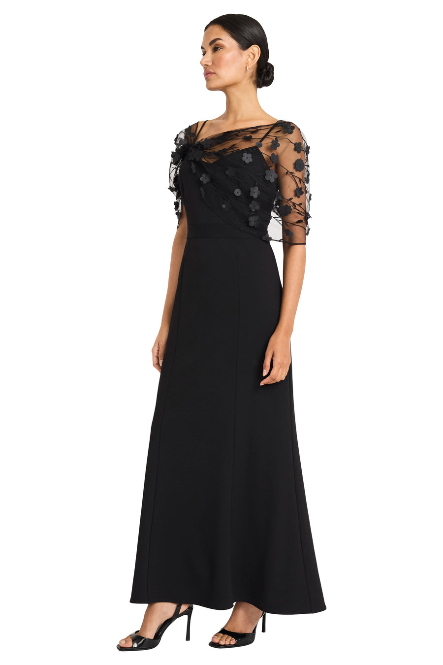 maggy london evening dresses Amazon.com: Maggy London Women's Dresses High Neck Floor Length Fit and Flare Halter Dress for Women