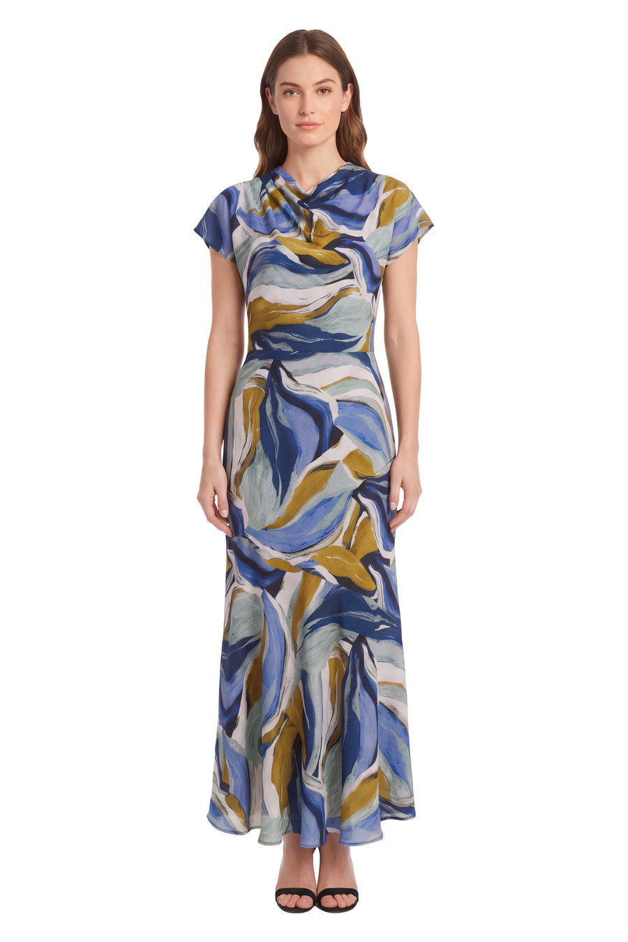 Cory Cowl Neck Maxi Dress