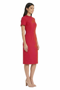 Taren Knee-Length Short Sleeve Dress