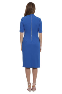 Erin Below the Knee Half Sleeve Dress