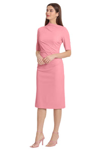 Erin Below the Knee Half Sleeve Dress