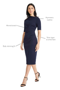 Erin Midi Half Sleeve Dress