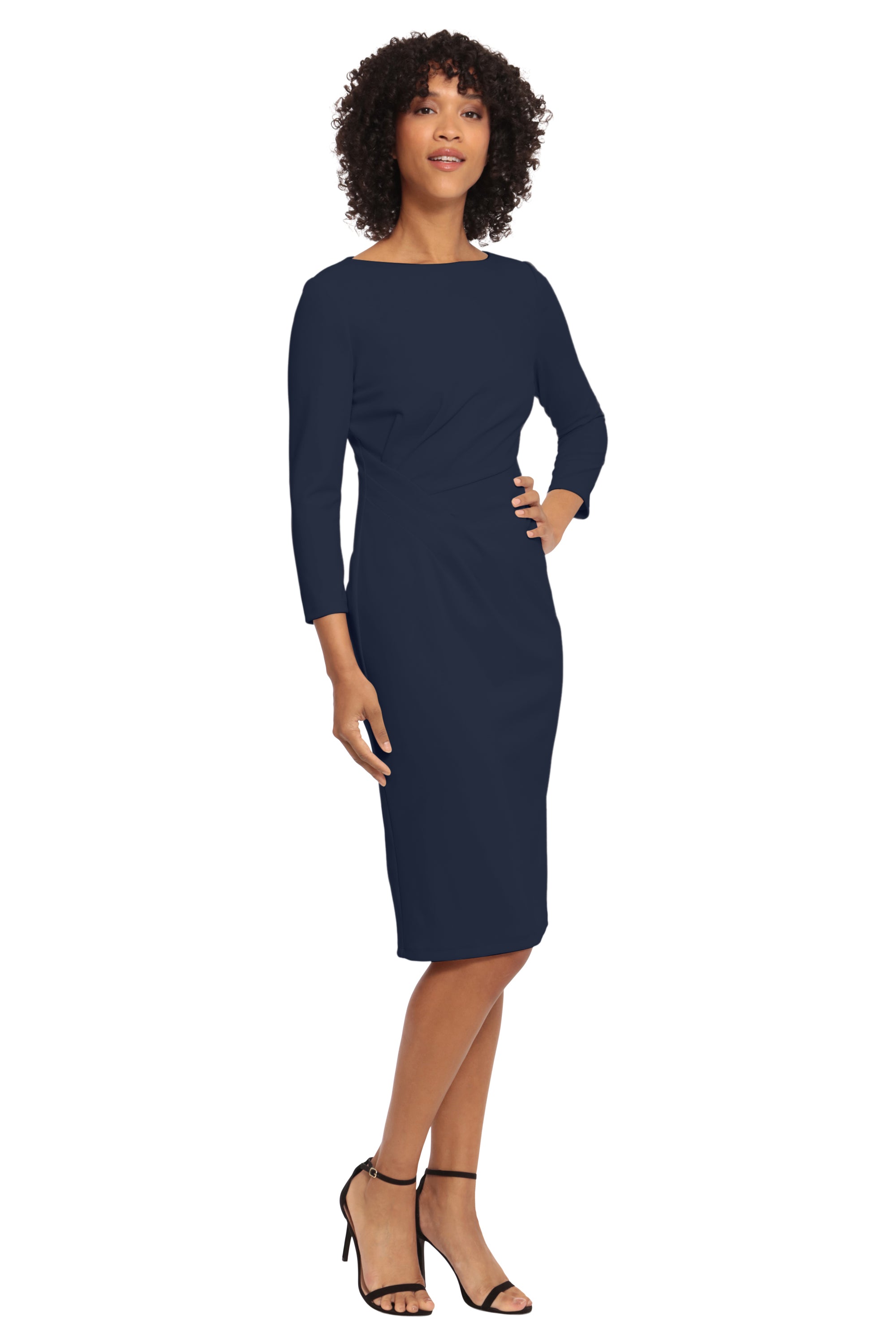 boat neck knee length dress Sheath/Column Boat Neck Knee-Length Velvet Mother of Bride Dress