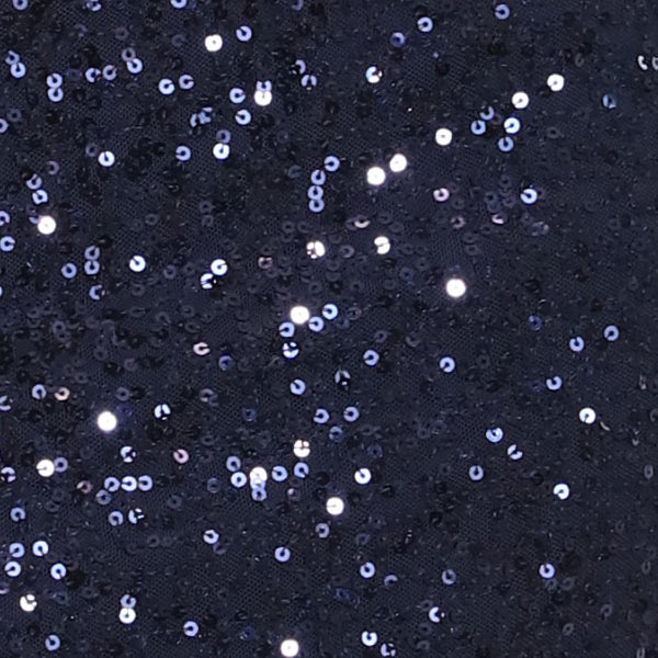 Sequin Illusion MIDI Dress Navy / Standard / 16 Sequin Illusion MIDI Dress Navy / Standard / 16