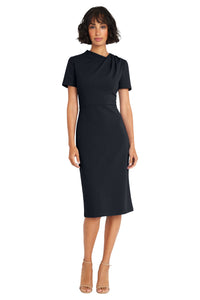 Avalise Below the Knee Short Sleeve Dress