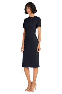 Avalise Below the Knee Short Sleeve Dress