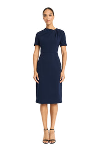 Avalise Below the Knee Short Sleeve Dress