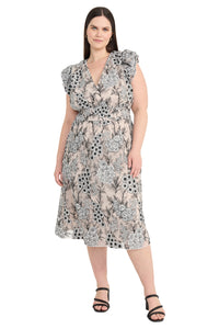 Jemma in Inkwork Embroidered Mesh
