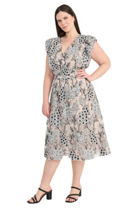 Jemma in Inkwork Embroidered Mesh