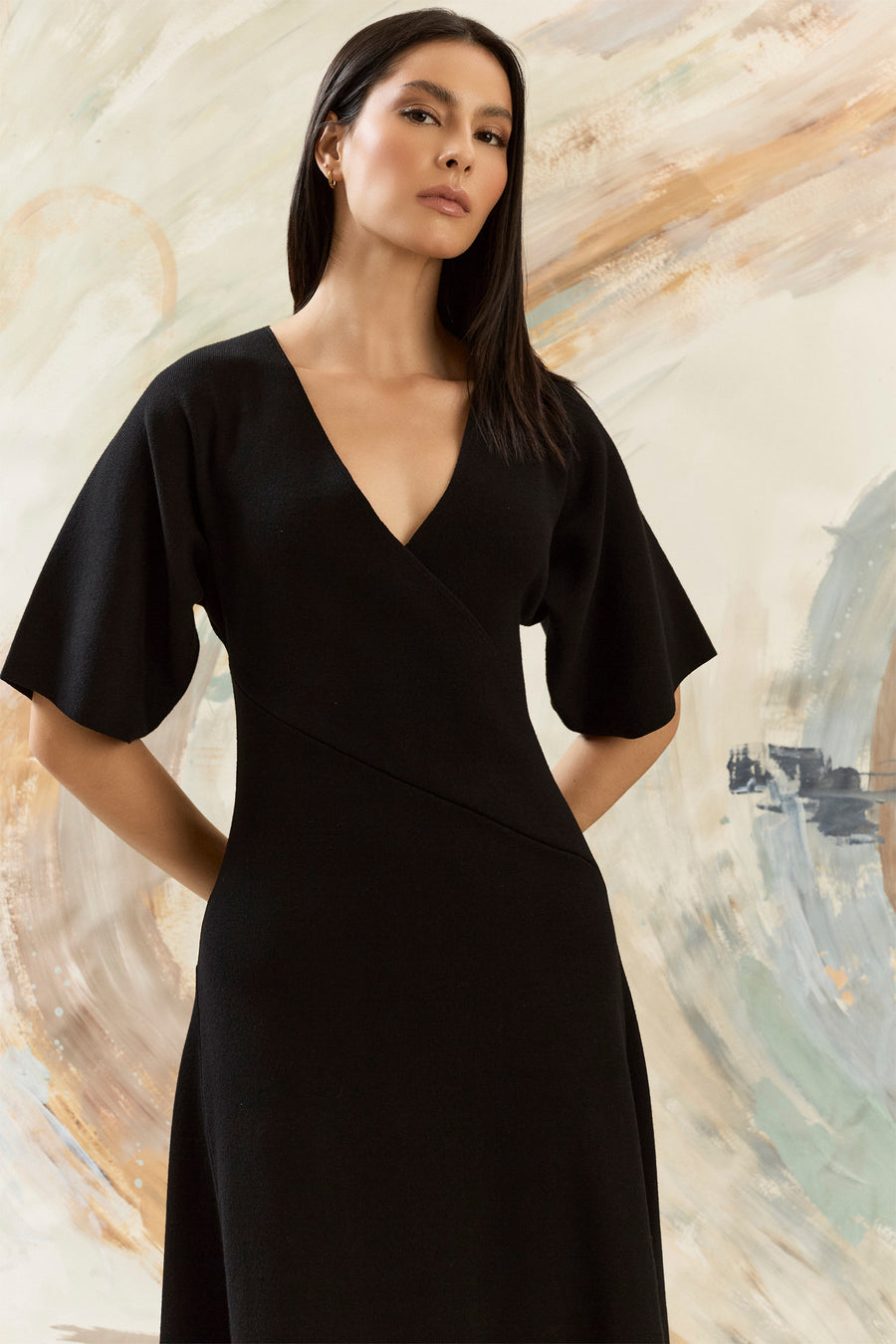 Chrissy Midi Sweater Dress