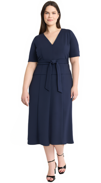 Rhoda Midi Fit & Flare Sweater Dress