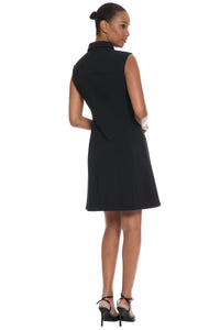 Junie Sleeveless Button Shirt Dress
