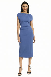 Leonor Midi Sheath Dress in Ponte