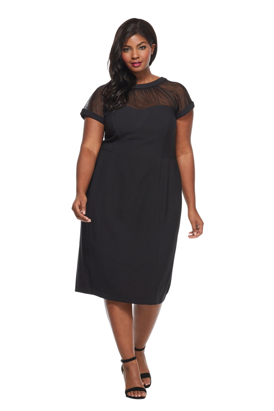 The Illusion Sheath Dress