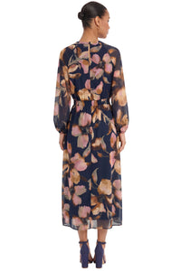 Sabrina Balloon Sleeve Midi