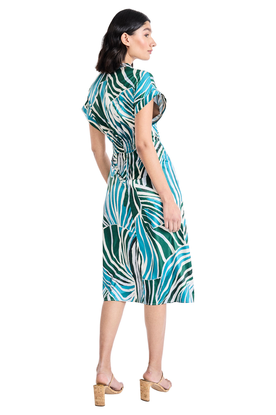 Solena Dolman Cap Sleeve Midi