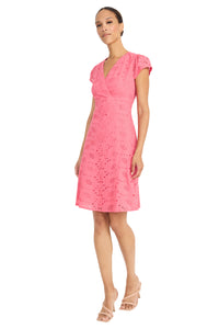 Zariah in Cotton Embroidered Daisies Eyelet - FINAL SALE