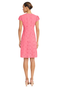 Zariah in Cotton Embroidered Daisies Eyelet - FINAL SALE