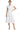Dorinda Cotton Collared Midi Shirtdress