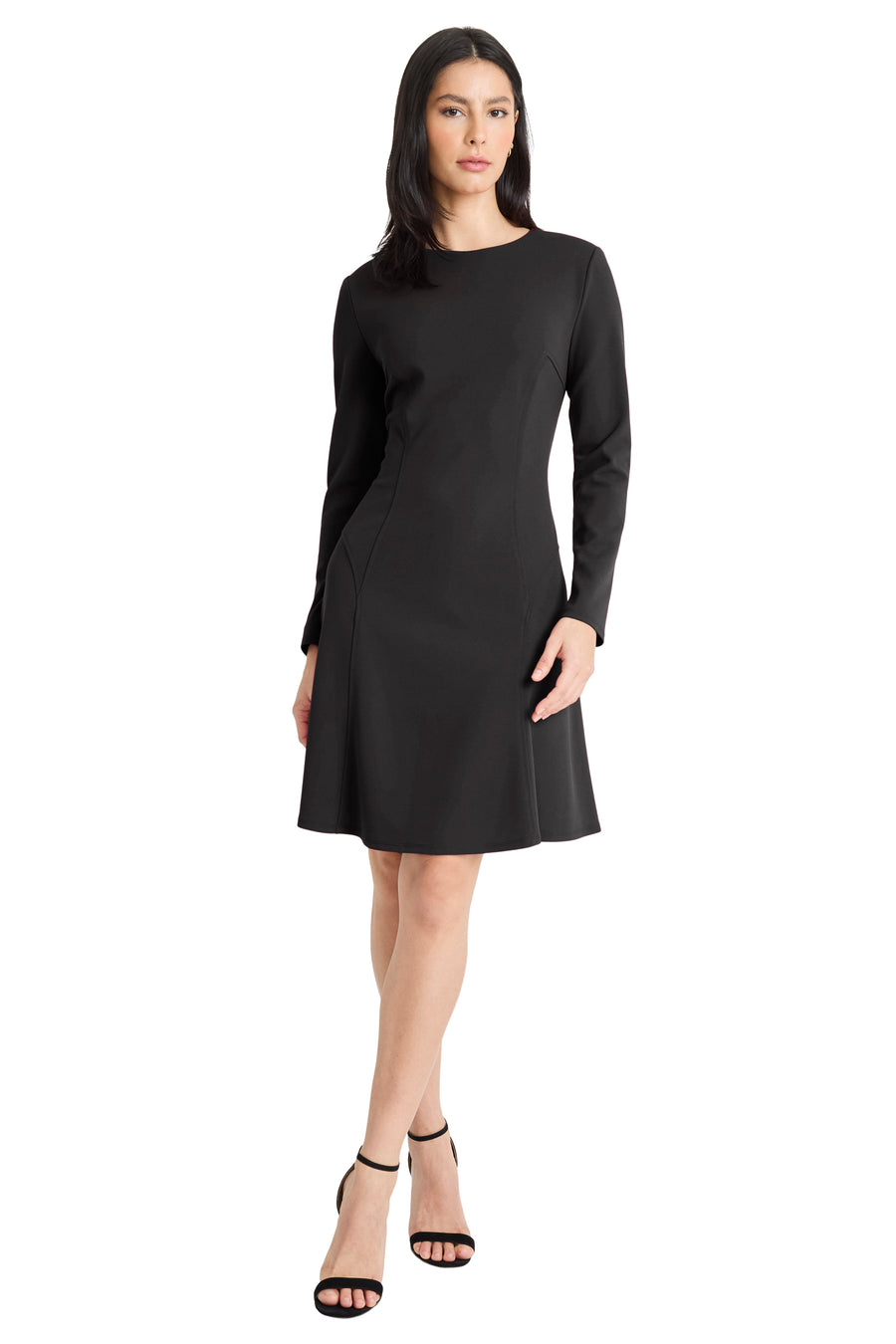 Brigid Classic Sheath Dress Long Sleeve Mini | Maggy London Brigid Classic Sheath Dress Long Sleeve Mini | Maggy London