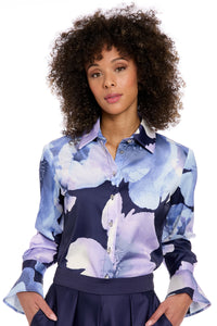 Delancey Button Front Blouse