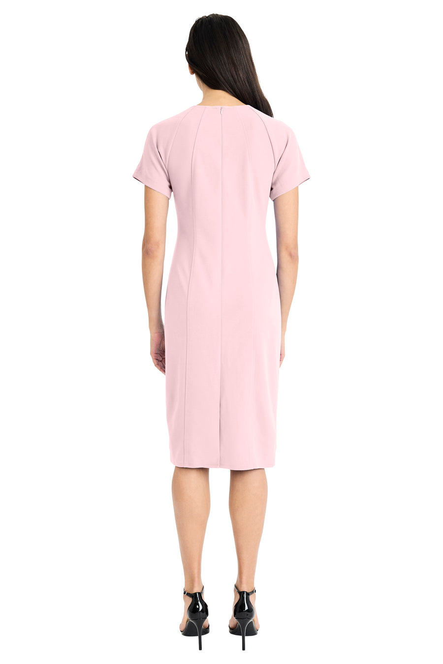 Isabela Short Sleeve Tailored Sheath Dress