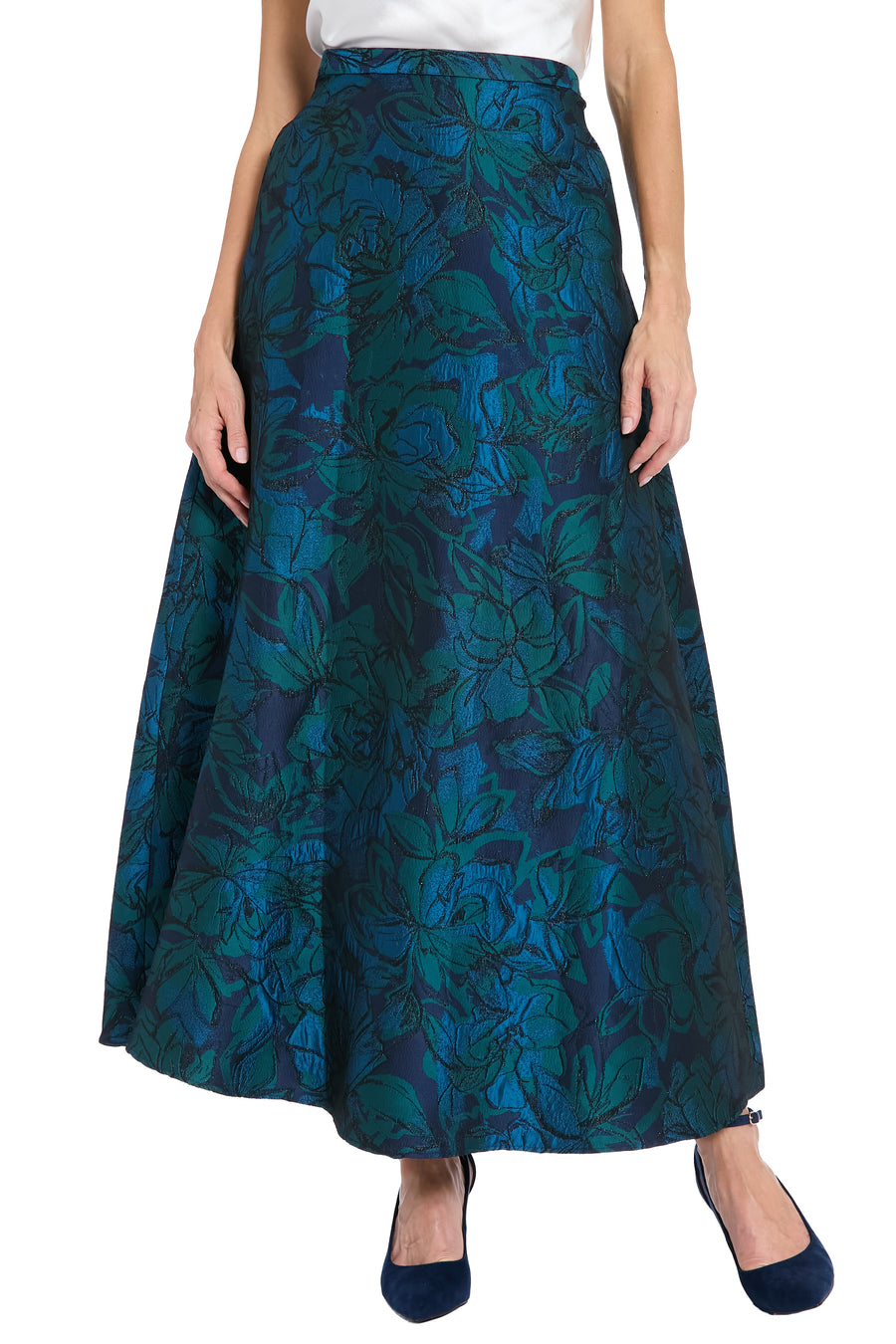 Waverly Floor Length A-Line Skirt