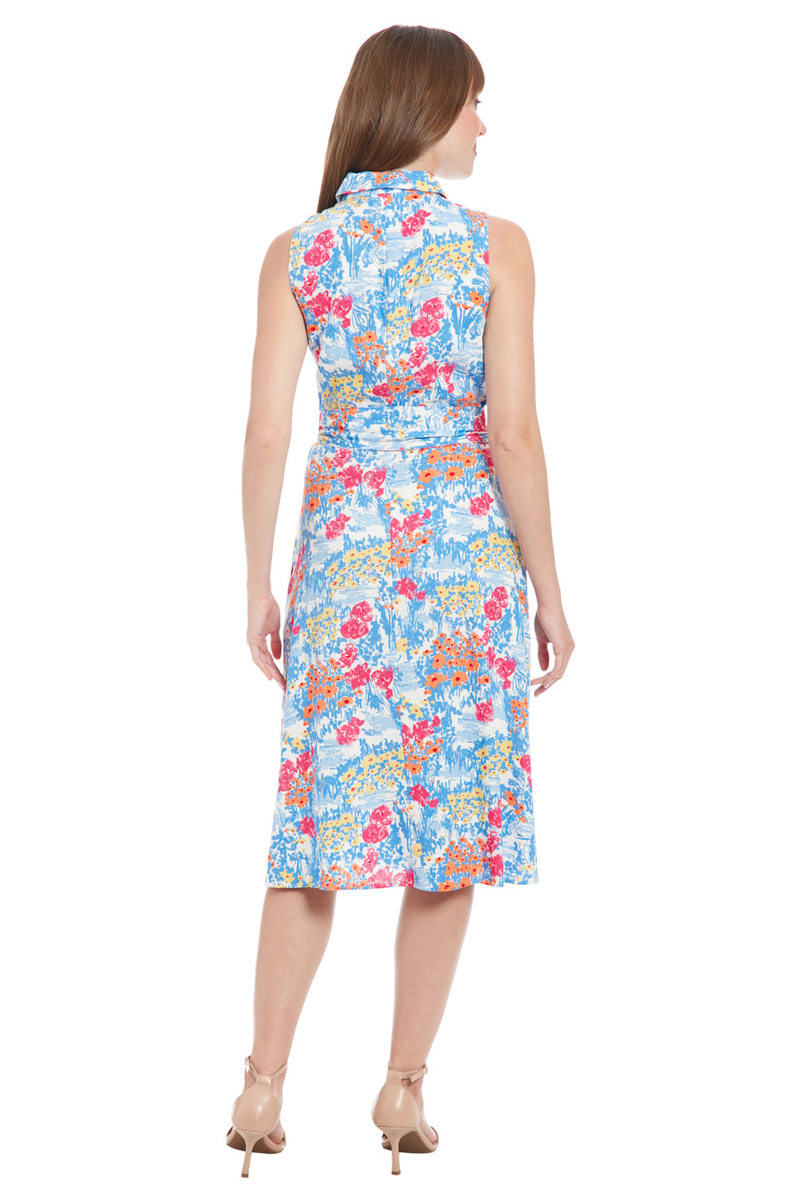 Manuela Shirtdress: in Artistic Floral