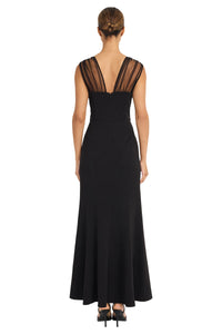 Aurelia Illusion Mermaid Gown