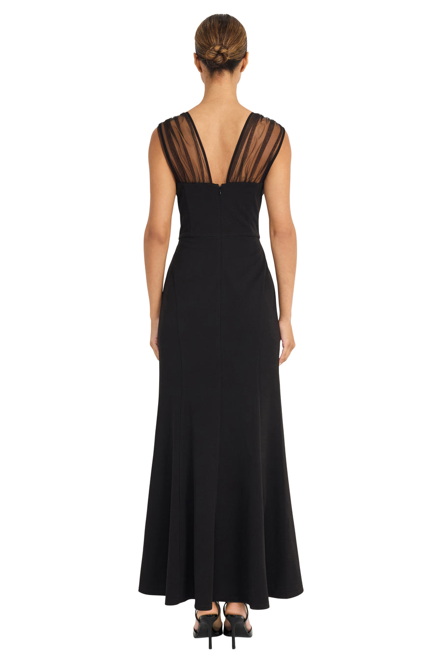 Aurelia Illusion Mermaid Gown