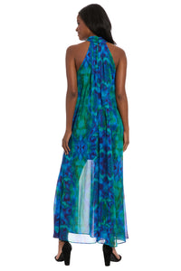 Godiva Jumpsuit in Aura Watercolor