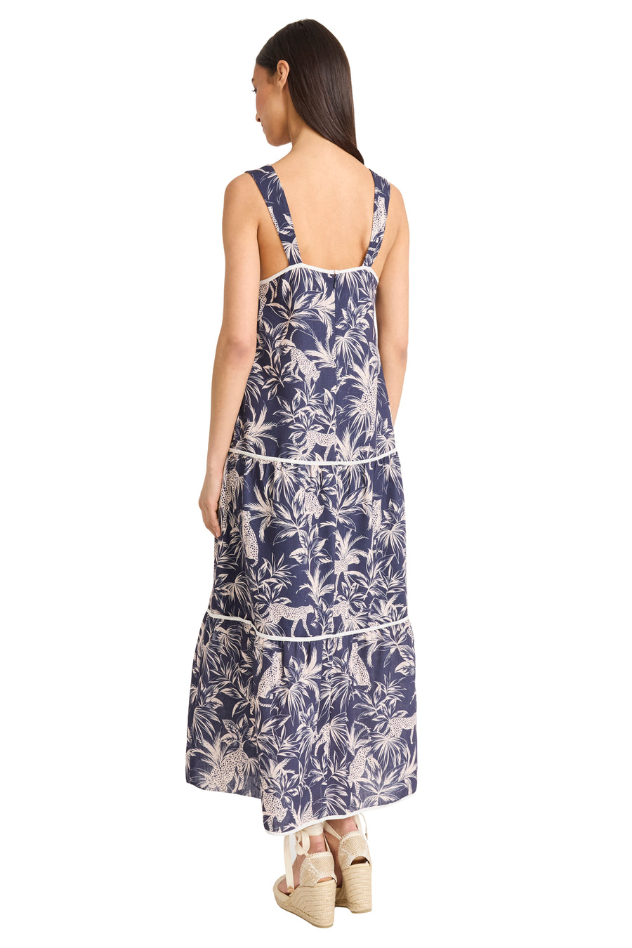 Isaac Low Back Tiered Maxi