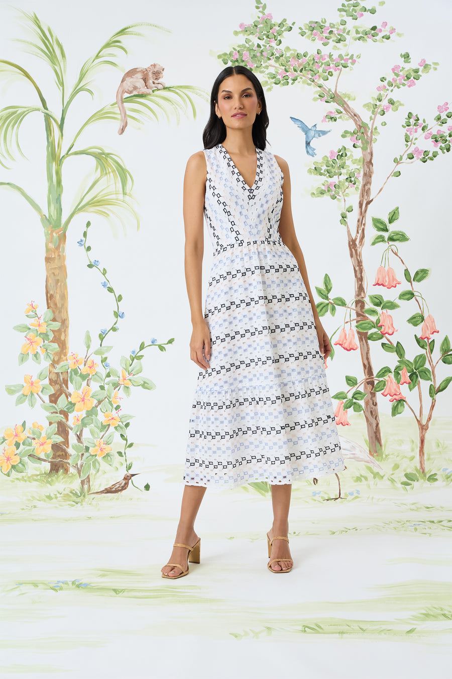 Maggy London Midi Dress, 10 / White Maggy London Midi Dress, 10 / White