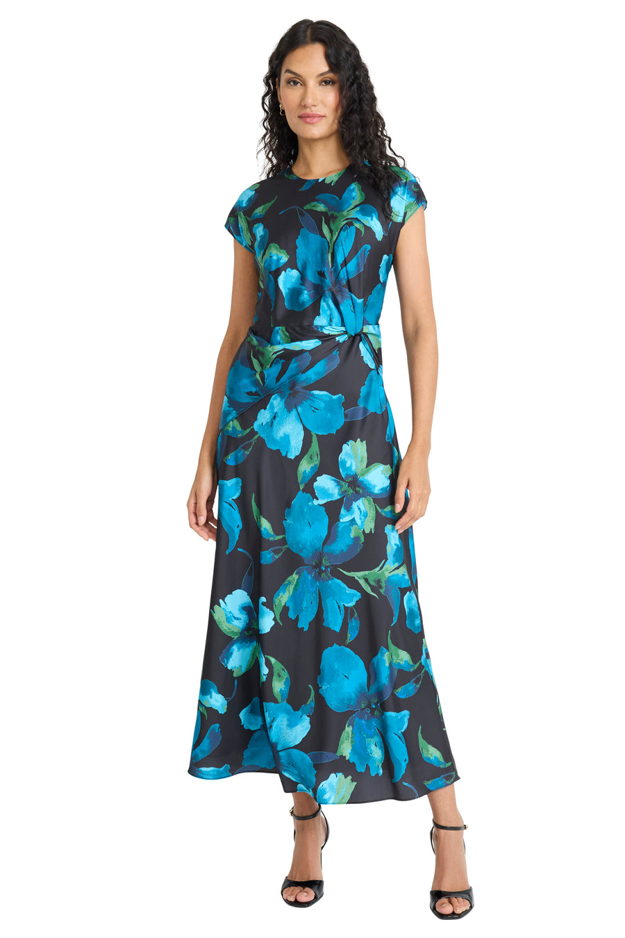 short sleeved maxi dress Lia Short Sleeve Maxi Dress