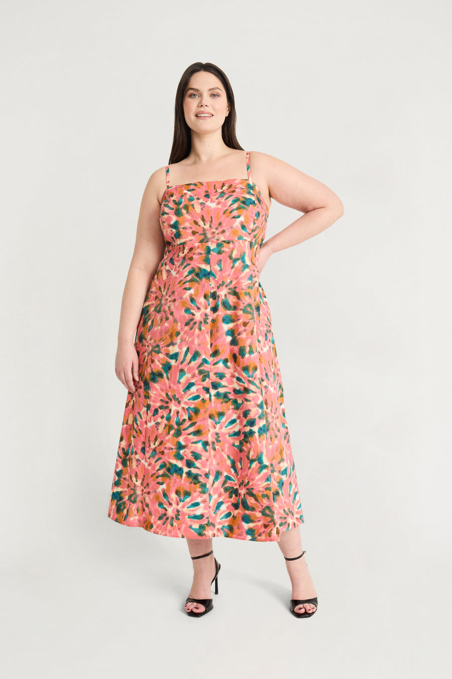 Lionel Cotton Spaghetti Strap Midi - FINAL SALE Lionel Cotton Spaghetti Strap Midi - FINAL SALE
