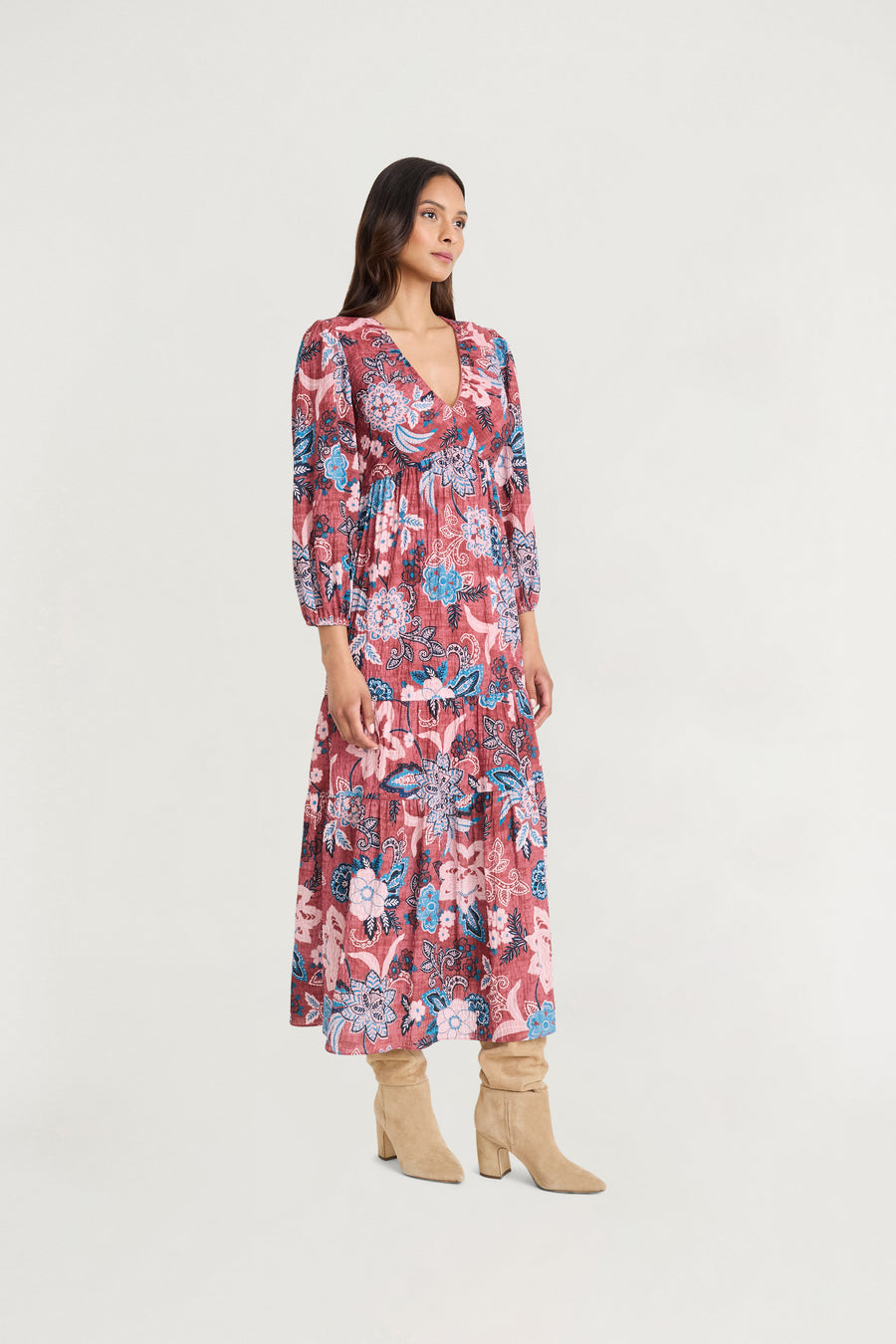 Edwin in Adobe Floral