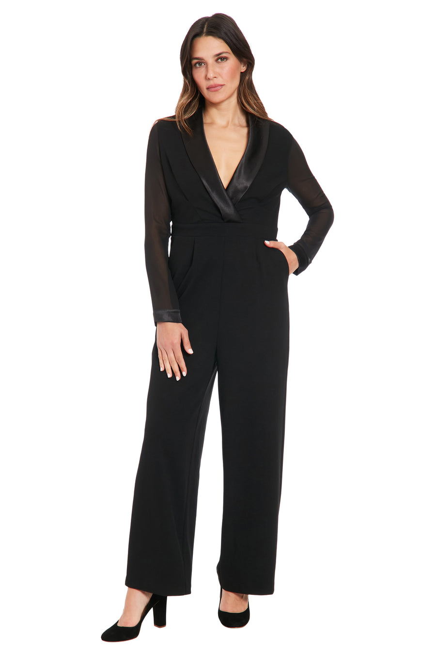 Abigail Tuxedo Jumpsuit