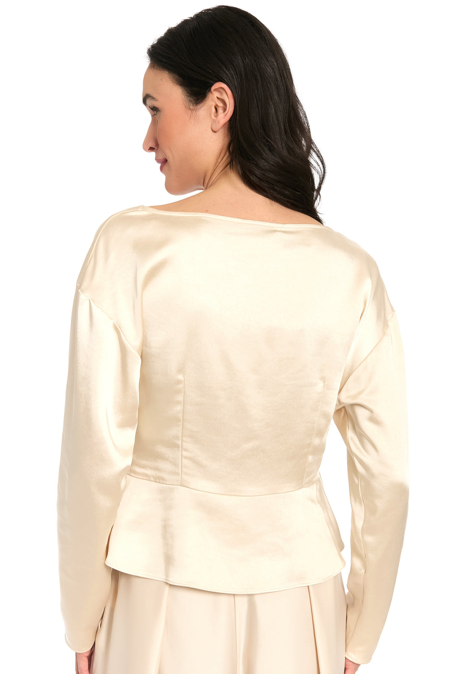 Elms Long Sleeve Wrap Top