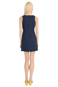 Ella Linen Mini Sleeveless Dress - FINAL SALE