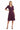 Sally V-Neck Fit And Flare Midi