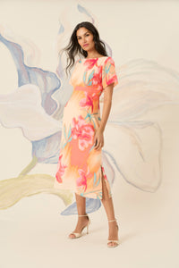 Rafaela in Printed Georgette