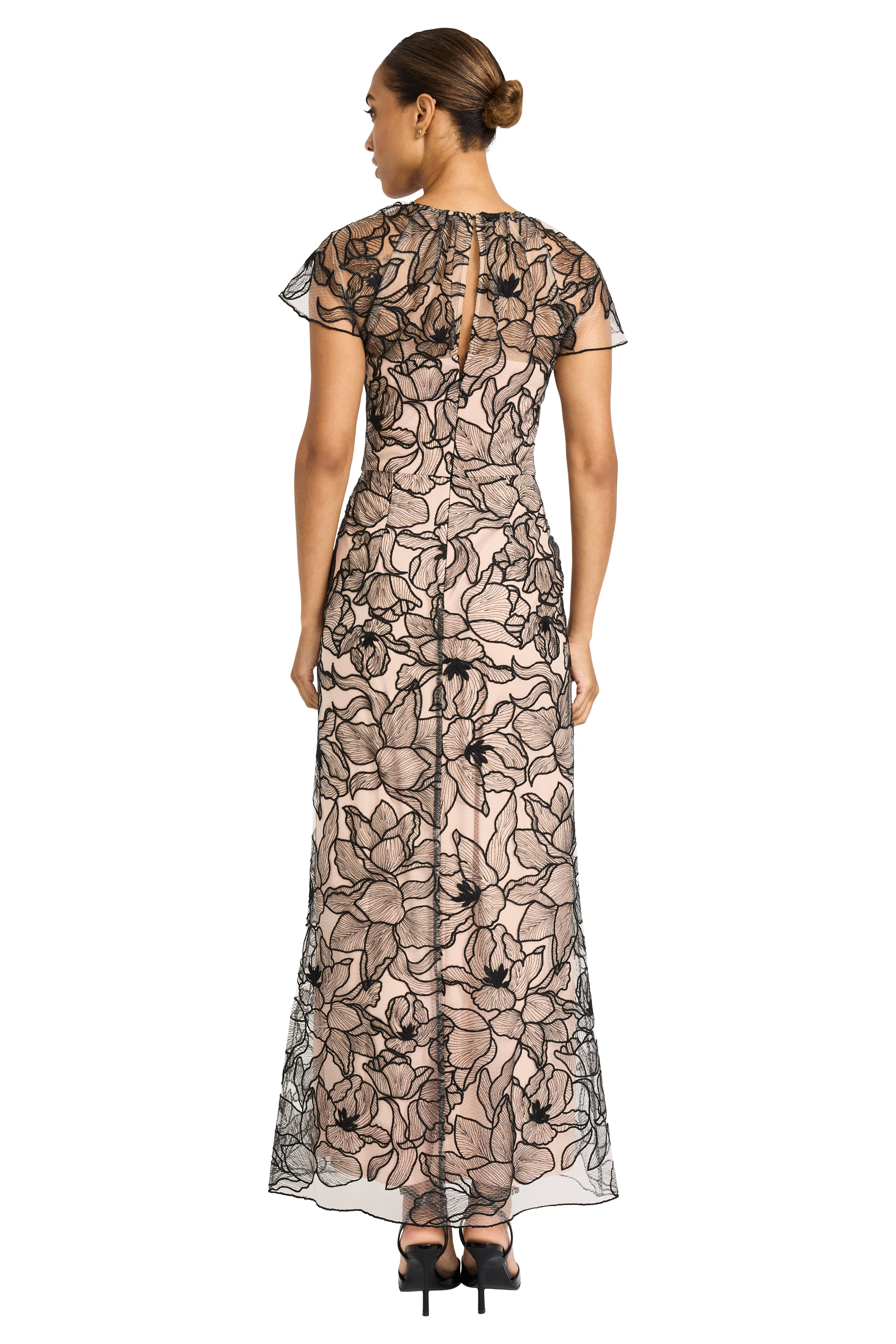 maggy london floral a line dress Maggy London Size 10 Womens Multicolor Floral Casual Beauty A Line Dress 614